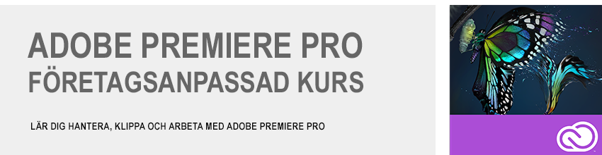 Adobe Premiere Pro företagsanpassad